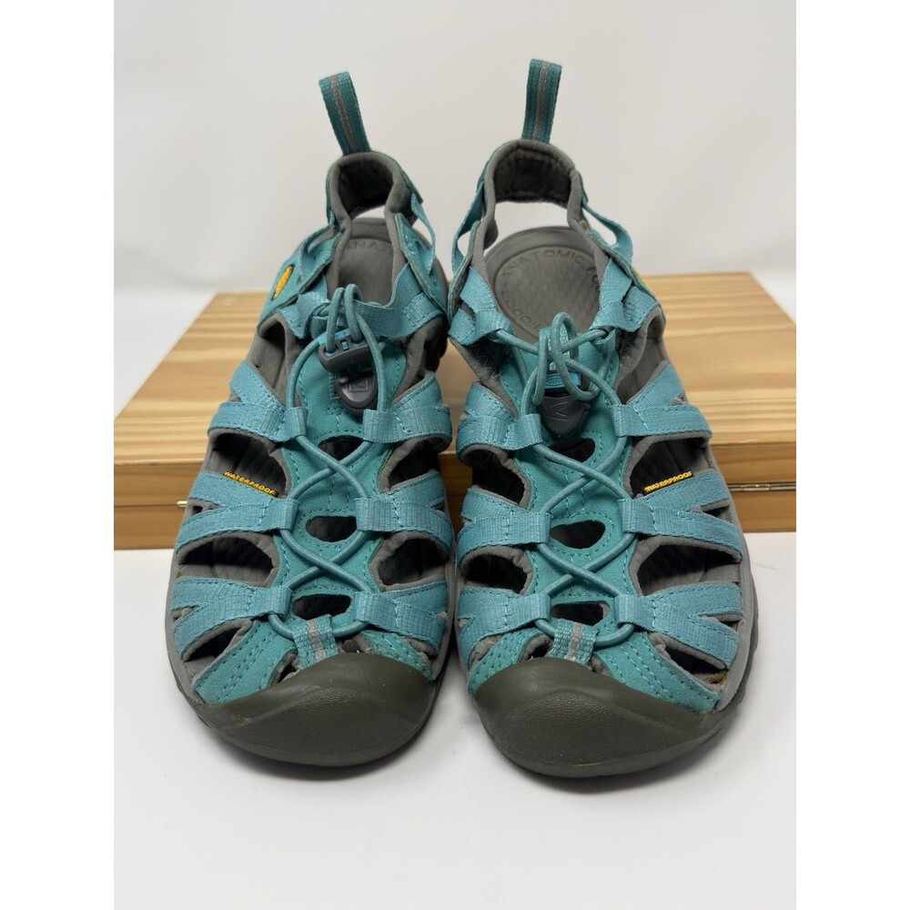 Women’s Teal Outdoor Sandal - Sporty Closed-Toe Design